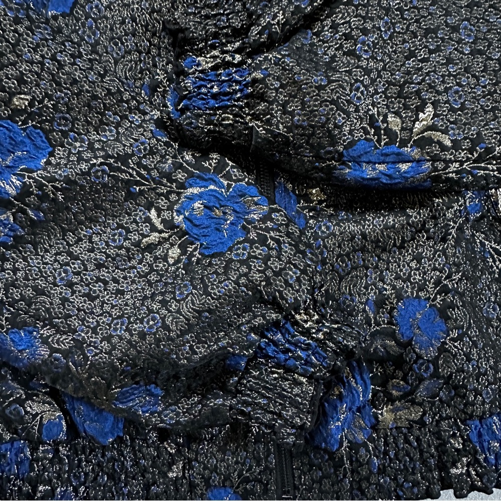 Haute Hippie Ruth Metallic Brocade Bomber - Picture 9 of 11